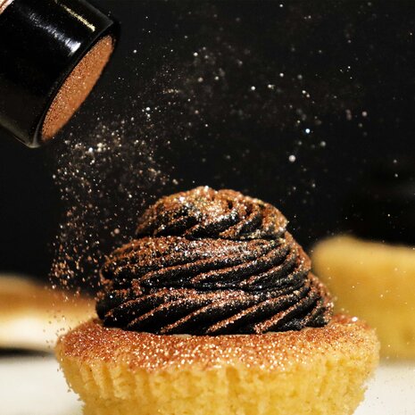 PME Eetbaar glanspoeder 10g roségoud