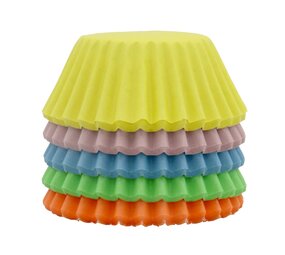 PME 100 pastel mini paper muffin cases