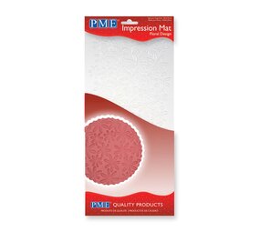 PME Impression Mat - Floral (150 x 305mm / 6 x 12”)