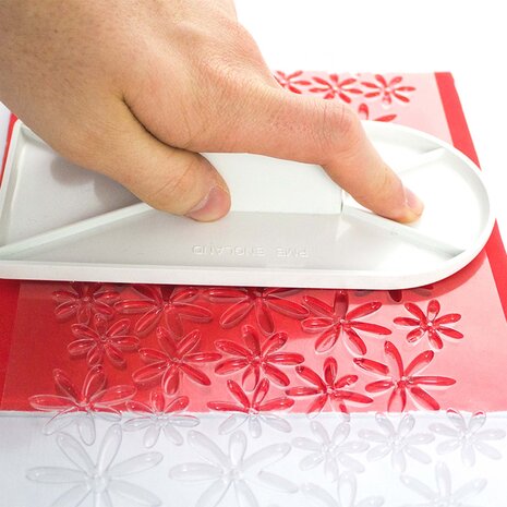 PME Impression Mat - Floral (150 x 305mm / 6 x 12”)