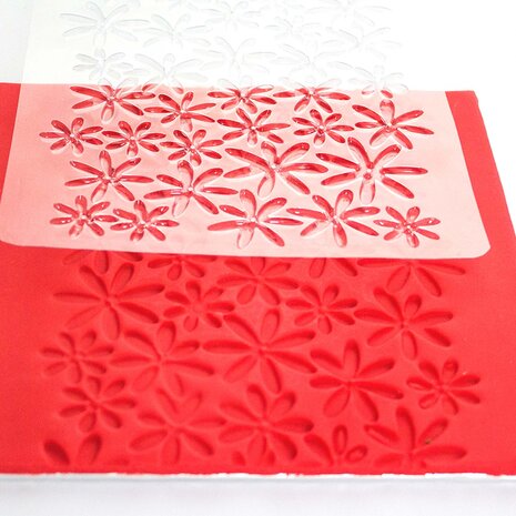 PME Impression Mat - Floral (150 x 305mm / 6 x 12”)