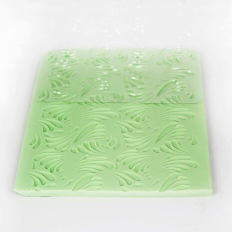 PME Impression Mat - Elegant Wave Design (150 x 305mm / 6 x 12”)