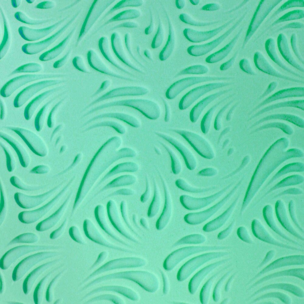 PME Impression Mat - Elegant Wave Design (150 x 305mm / 6 x 12”)