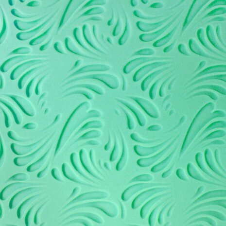 PME Impression Mat - Elegant Wave Design (150 x 305mm / 6 x 12”)