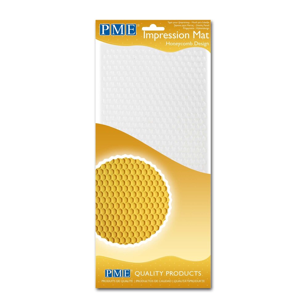 PME Impression Mat - Honeycomb Design (150 x 305mm / 6 x 12”)