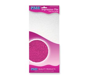 PME Impression Mat - Polka Dot (150 x 305mm / 6 x 12”)