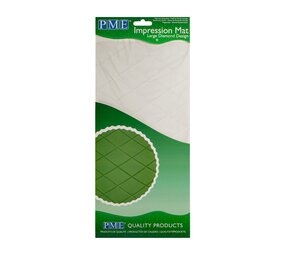 PME Impression Mat - Large Diamond Design (150 x 305mm / 6 x 12”)