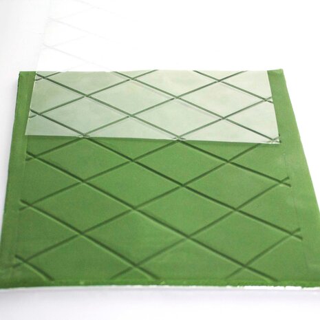 PME Impression Mat - Large Diamond Design (150 x 305mm / 6 x 12”) PME Impression Mat - Large Diamond Design (150 x 305mm / 6 x 12”)