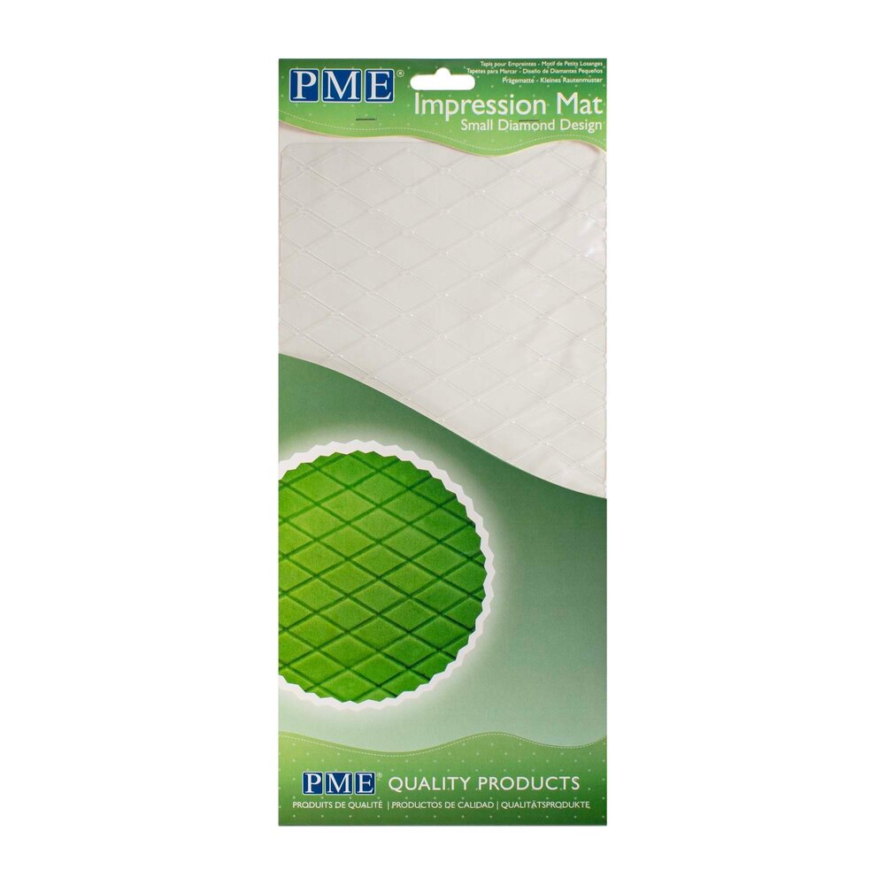 PME Impression Mat - Small Diamond Design (150 x 305mm / 6 x 12”)