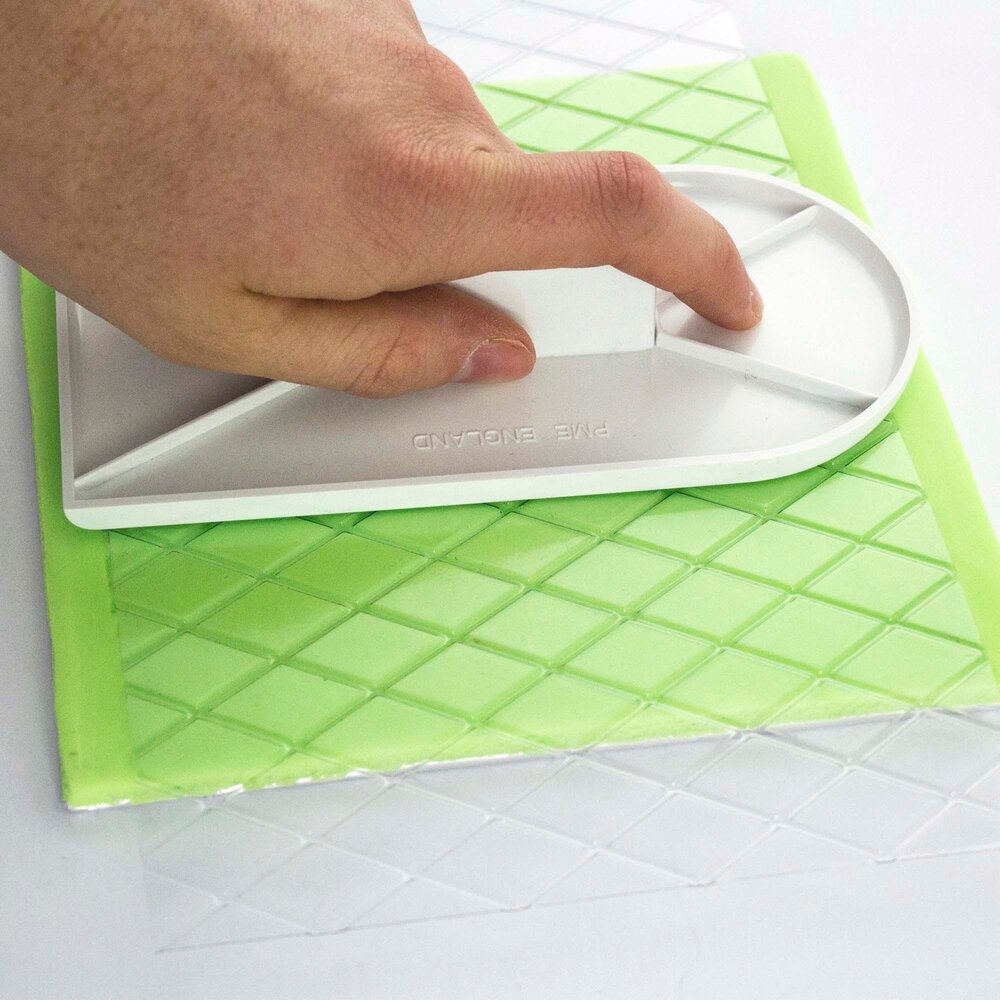 PME Impression Mat - Small Diamond Design (150 x 305mm / 6 x 12”)