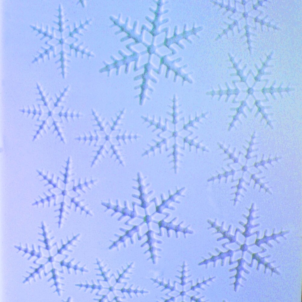 PME Impression Mat - Snowflake Design (150 x 305mm / 6 x 12”)