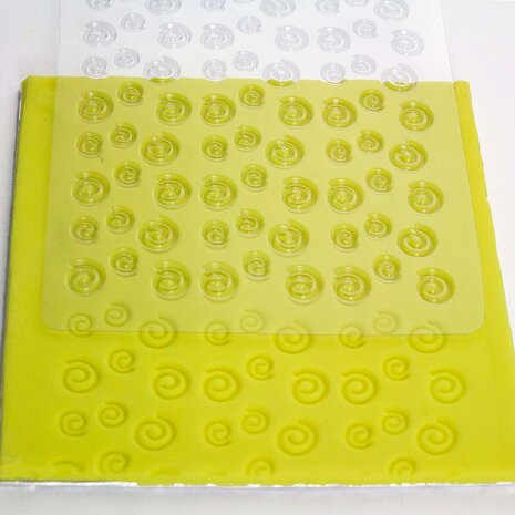 PME Impression Mat - Swirl (150 x 305mm / 6 x 12”)