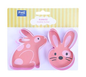 PME Easter Cookie Cutter Set of 2 - Bunnies