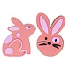 PME Easter Cookie Cutter Set of 2 - Bunnies