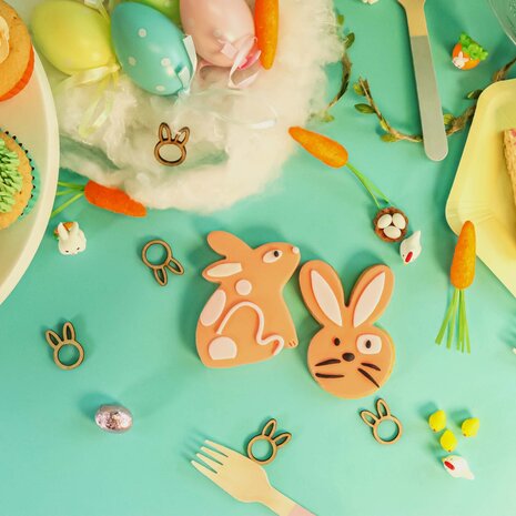 PME Easter Cookie Cutter Set of 2 - Bunnies