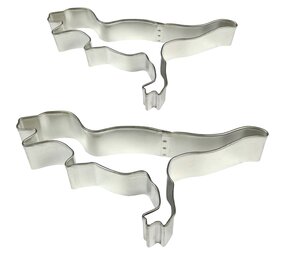 PME Uitsteekvormen dinosaurus set van 2