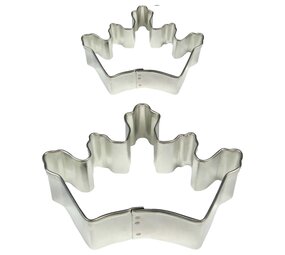 PME 2pc crown cookie cutter set