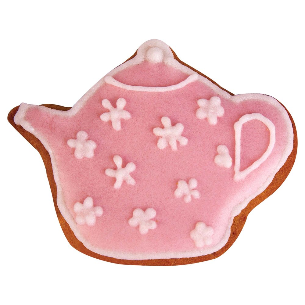 PME 2 piece teapot cookie cutter set PME 2 piece teapot cookie cutter set