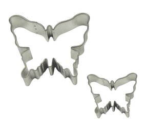 PME 2 piece butterfly cookie cutter set