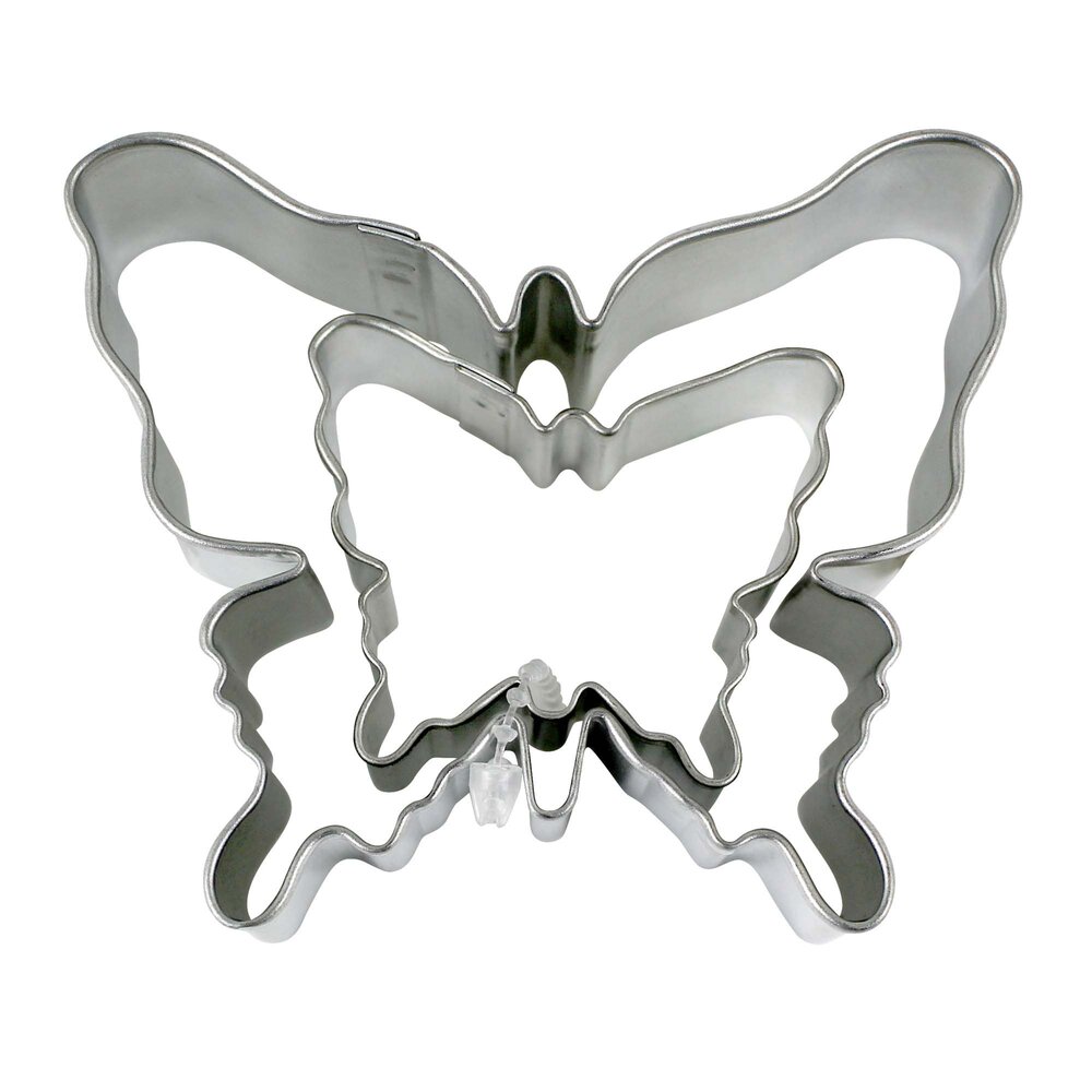 PME 2 piece butterfly cookie cutter set PME 2 piece butterfly cookie cutter set