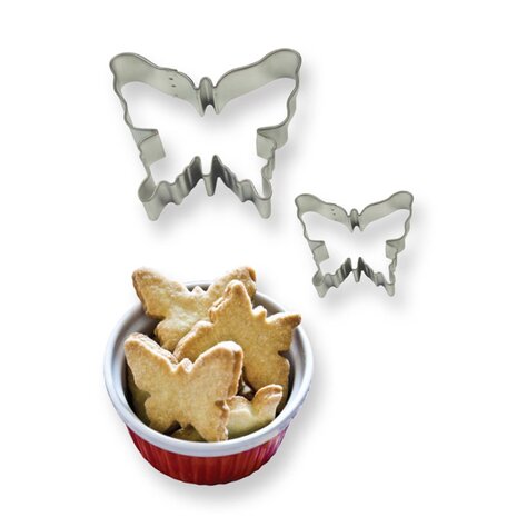 PME 2 piece butterfly cookie cutter set PME 2 piece butterfly cookie cutter set