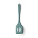 Slotted silicone turner - Aqua