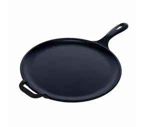 Victoria Cast iron crepe / pancake pan 30cm seasoned