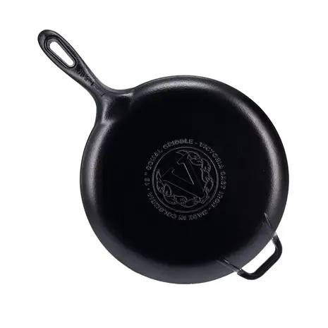 Victoria Gietijzeren pannenkoekenpan 30cm ingebrand
