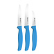 Ambrogio Sanelli 3-piece set of simple kitchen knives