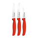 Ambrogio Sanelli 3-piece set of simple kitchen knives