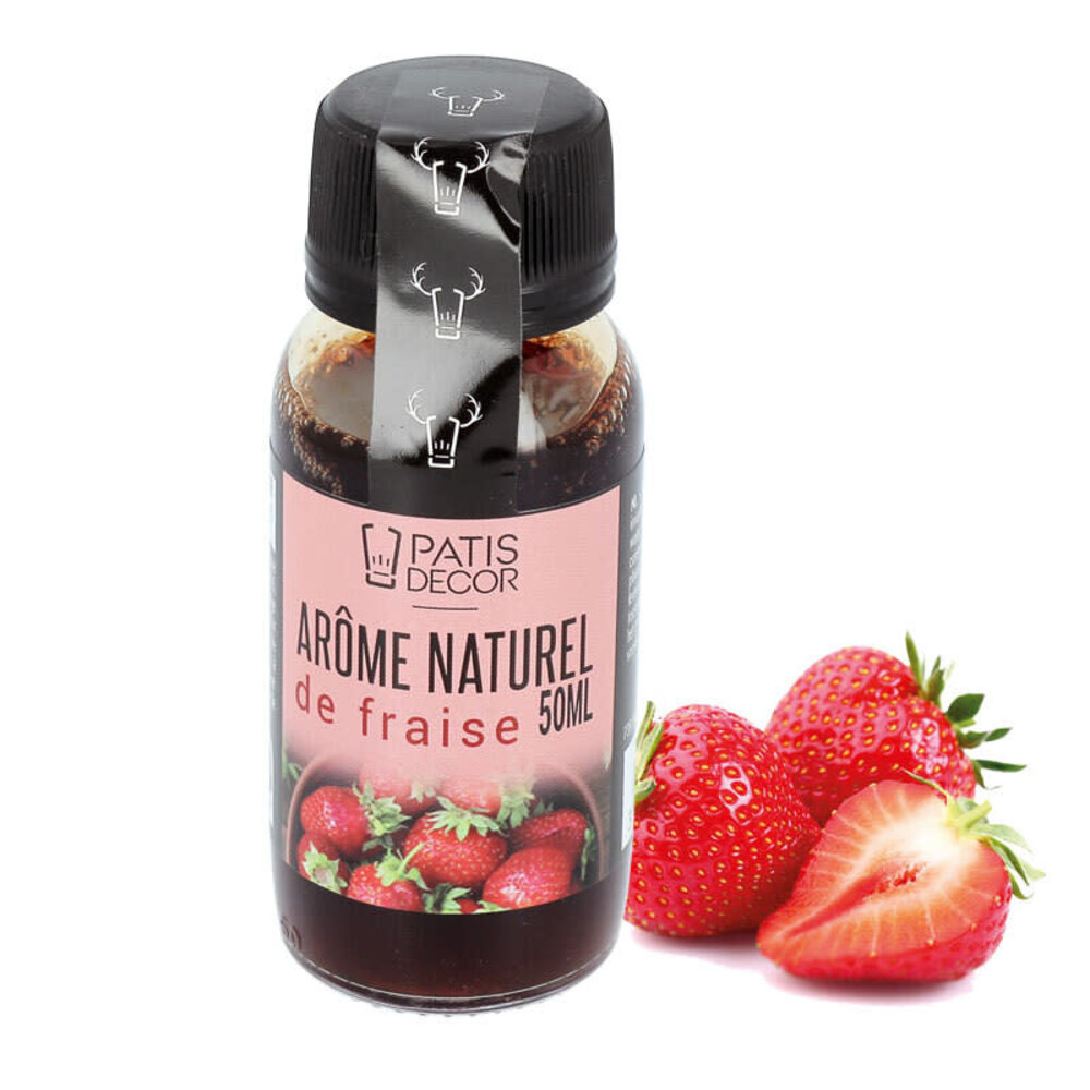 Patis Decor Natuurlijk aardbei-aroma 50ml