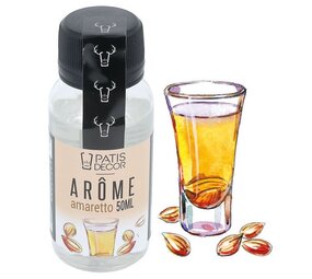 Patis Decor Natural amaretto flavor 50ml