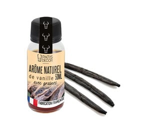Patis Decor Natuurlijk vanille-aroma 50ml met zaadjes