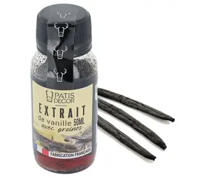 Patis Decor Vanilla extract 50ml with seeds