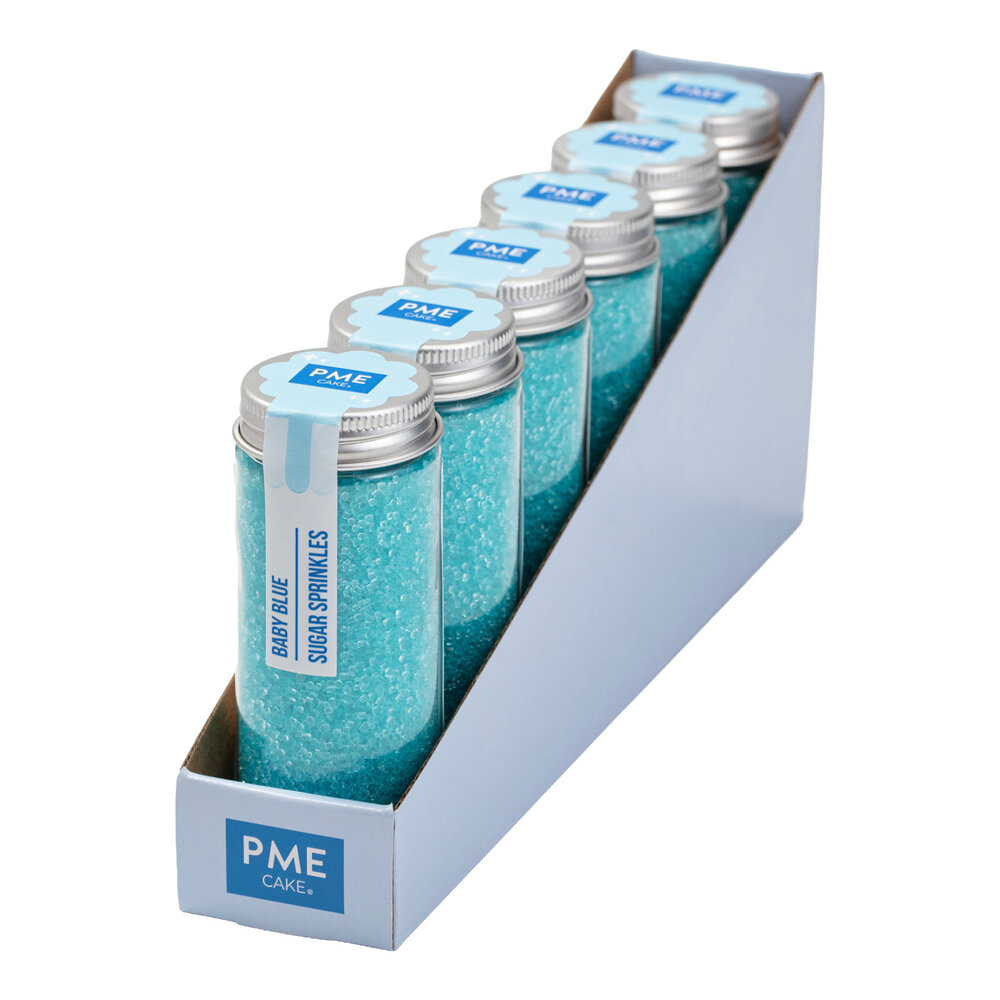 PME Sprinkle sugar – Baby Blue (112g / 3,95oz)
