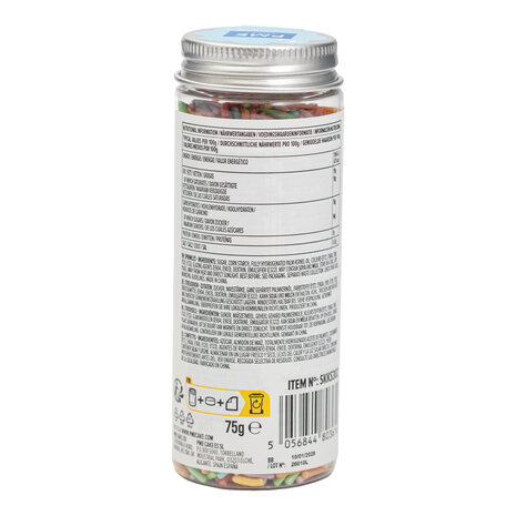 PME Sprinkle rain – Pastel Rainbow (75g / 2,64oz)