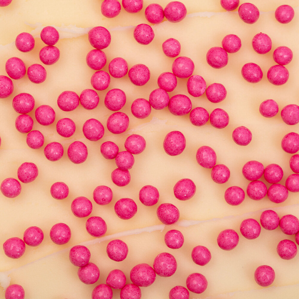 PME Pearl Sprinkles – Hot Pink 4mm (74g / 2,61oz)