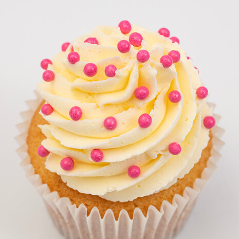 PME Pearl Sprinkles – Hot Pink 4mm (74g / 2,61oz)