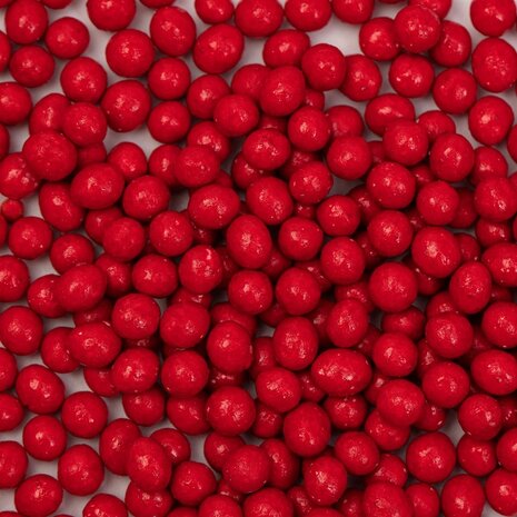 PME Parelstrooisels – Rood 4mm (74g / 2,61oz)