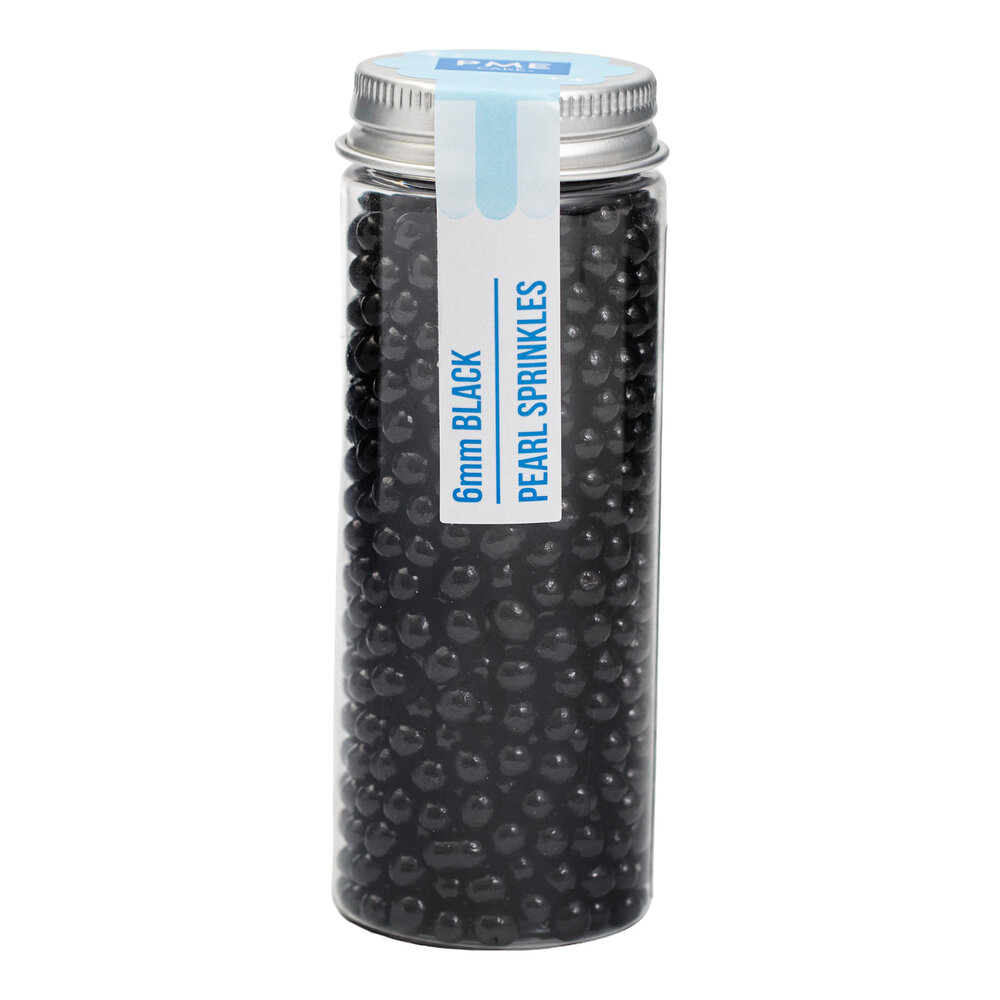 PME Parelstrooisels – Zwart 6mm (60g / 2,11oz)