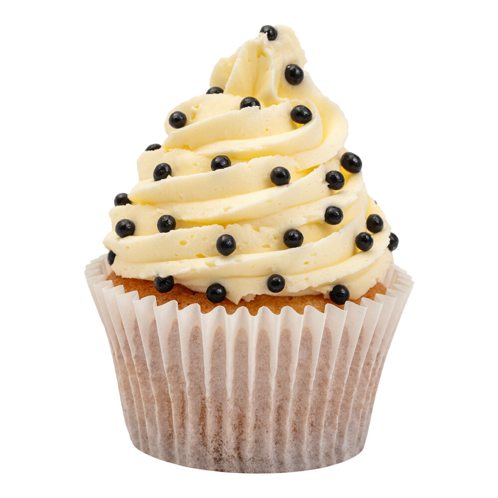 PME Pearl Sprinkles – Black 4mm (74g / 2,61oz)