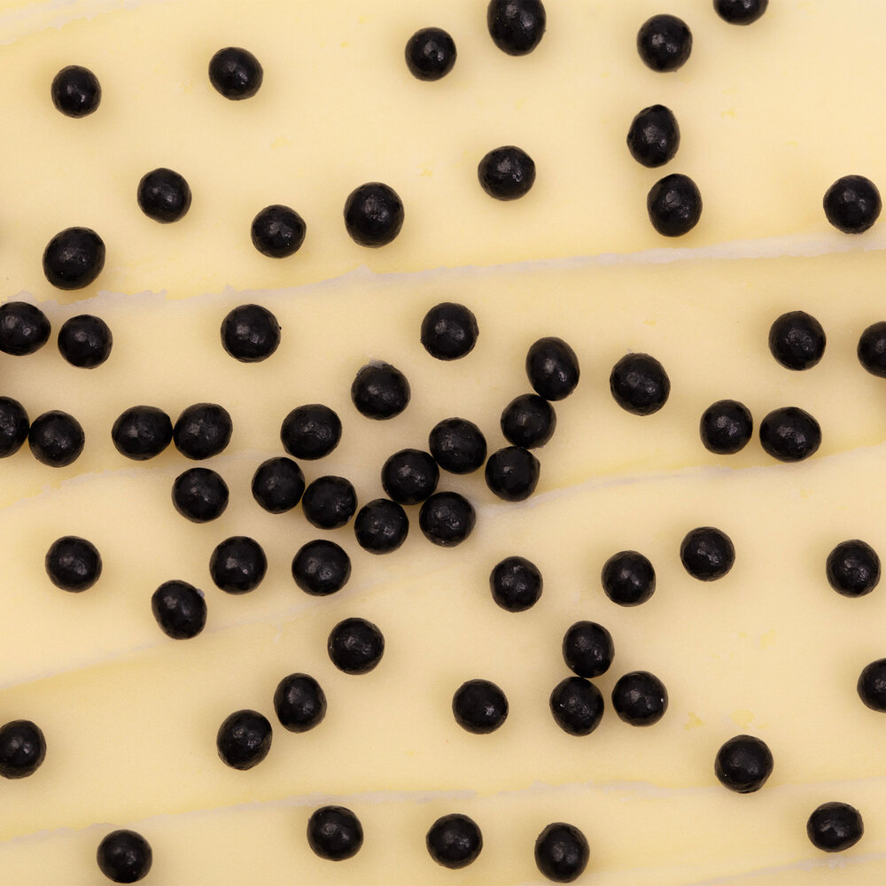 PME Pearl Sprinkles – Black 4mm (74g / 2,61oz)