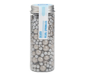 PME Parelstrooisels Gemengd Formaat – Zilver (76g / 2,68oz)