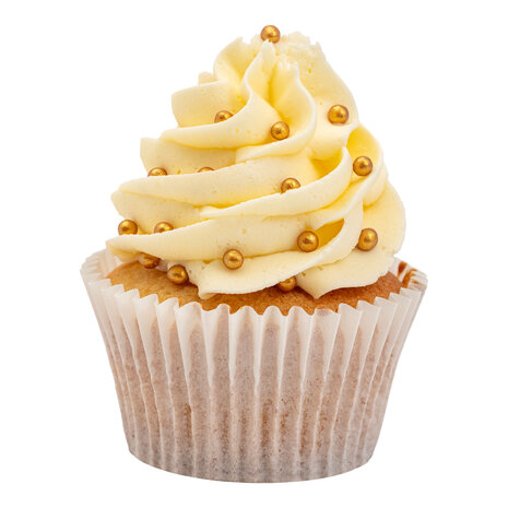 PME Pearl Sprinkles – Gold 4mm (74g / 2,61oz)