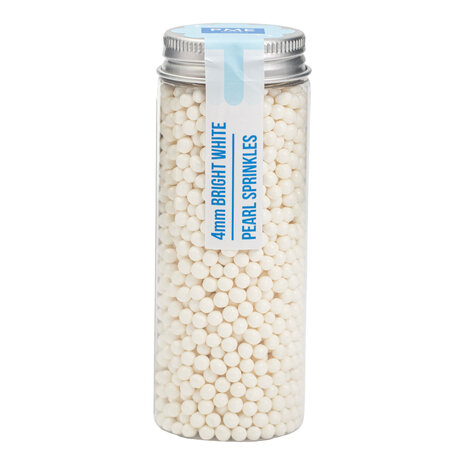 PME Parelstrooisels – Helderwit 4mm (74g / 2,61oz)