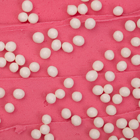 PME Pearl Sprinkles – White 4mm (74g / 2,61oz)