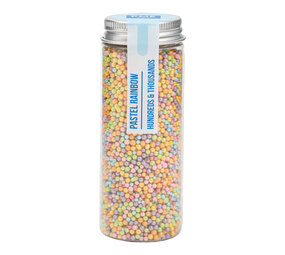PME Hundreds & Thousands sprinkles – Pastel Rainbow (86g / 3oz)