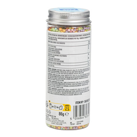 PME Hundreds & Thousands sprinkles – Pastel Rainbow (86g / 3oz)