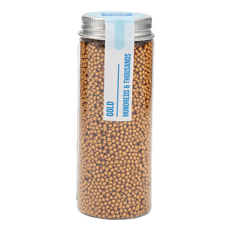 PME Hundreds & Thousands sprinkles – Gold (86g / 3oz)