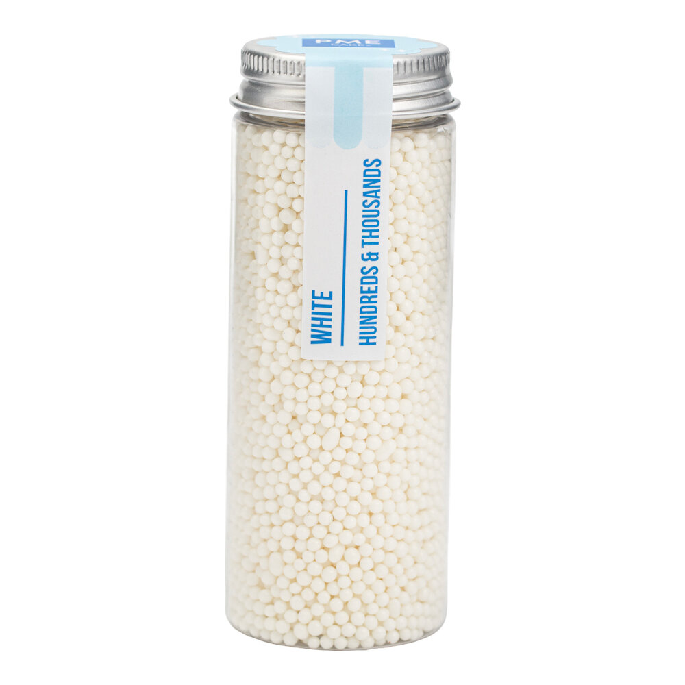 PME Hundreds & Thousands sprinkles – White (86g / 3oz)